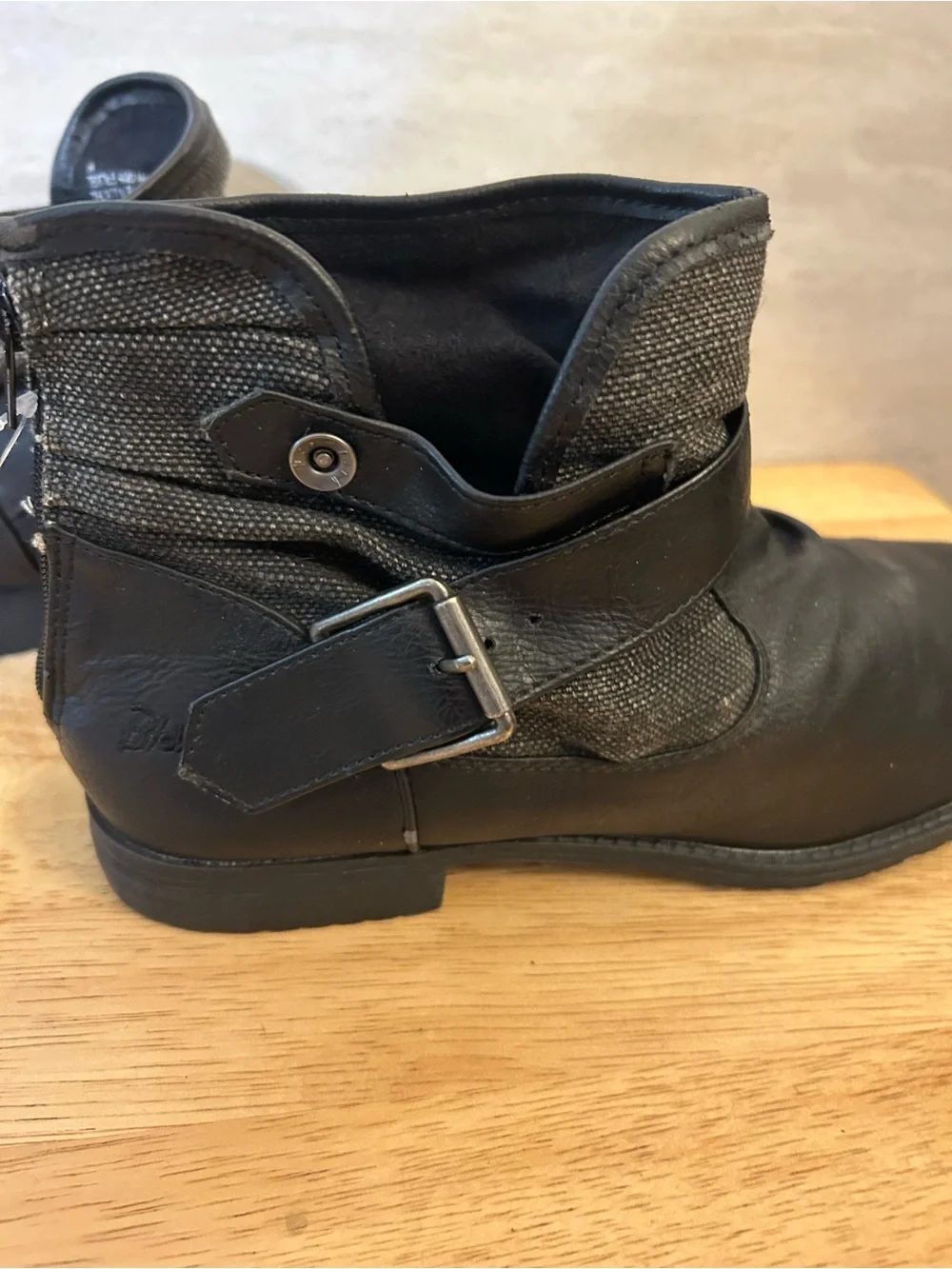 Blowfish Malibu women's low-heel slouch ankle boots